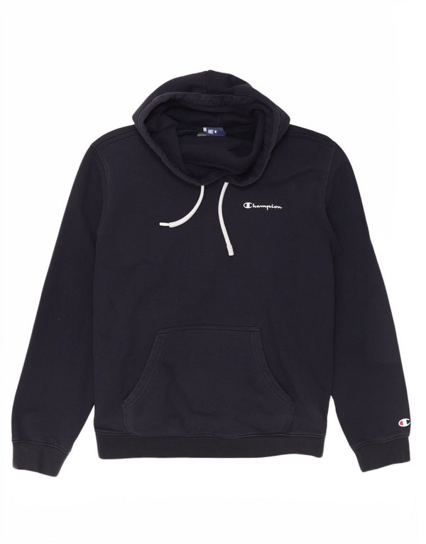 Champion Herren-Kapuzenpullover aus Baumwolle in mittlerem Marineblau