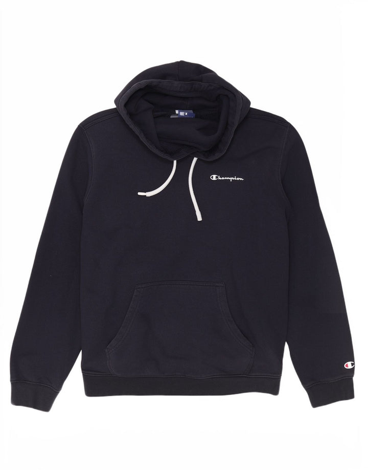 Champion Herren-Kapuzenpullover aus Baumwolle in mittlerem Marineblau