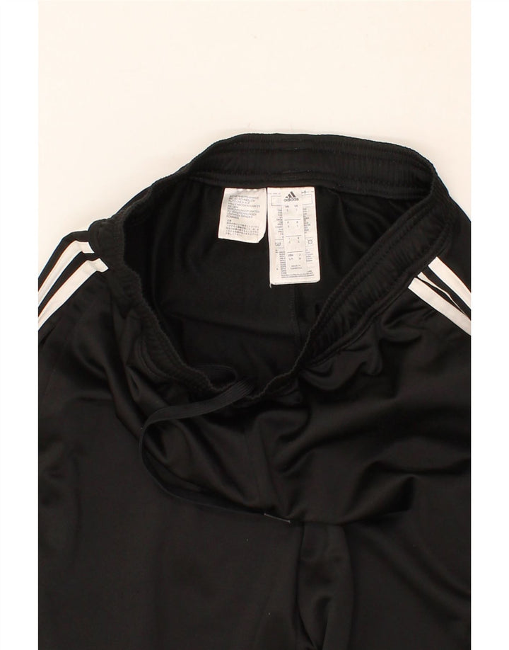 ADIDAS Mens Tracksuit Trousers Small Black Polyester Vintage Adidas and Second-Hand Adidas from Messina Hembry 