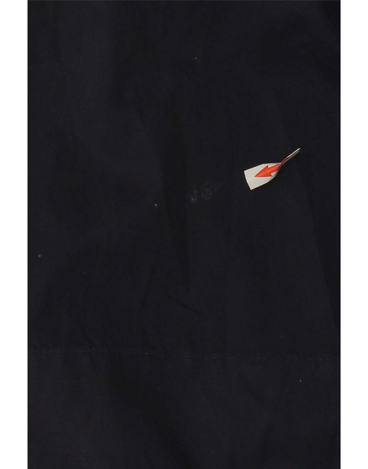 Henry Cottons Damen Wickelkleid IT 46 Große marineblaue Baumwolle
