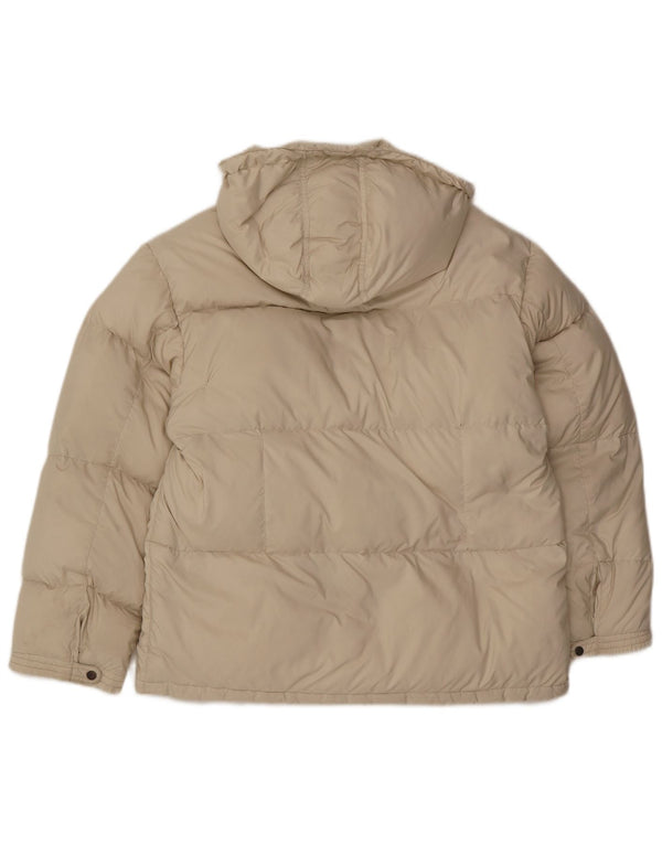 Ciesse Piumini Wattierte Damenjacke mit Kapuze IT 46 Large Off White Polyester