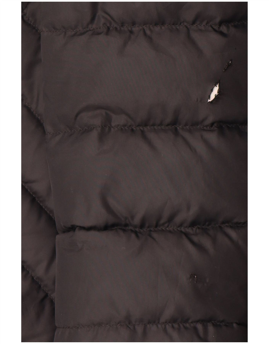 Tommy Hilfiger Damen gepolsterter Mantel UK 16 Large Schwarz Polyester