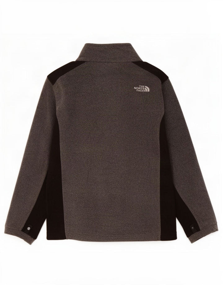 The North Face Fleecejacke für Jungen, 10–11 Jahre, Mittelgrau, Farbblock