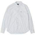 Marlboro Classics Herrenhemd XL, blaue Baumwolle