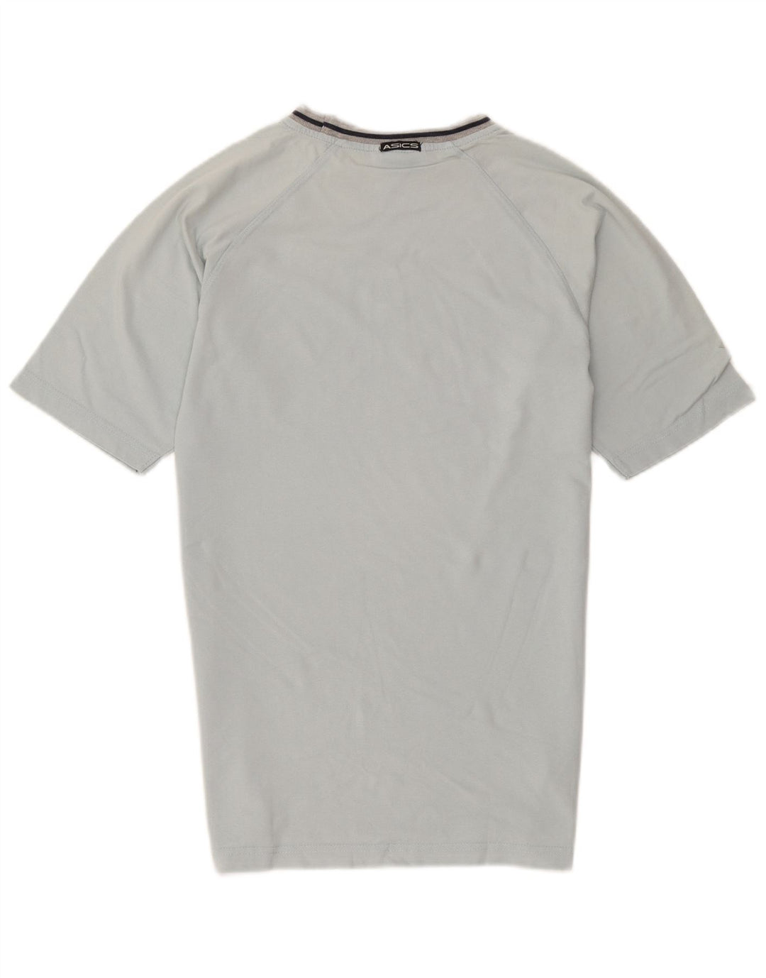 Asics Herren T-Shirt Top Small Blau gestreift Baumwolle