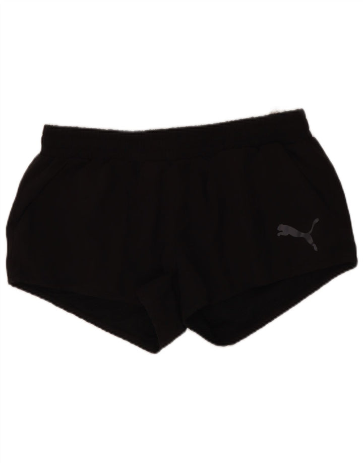 Puma Damen Sportshorts UK 12 Medium Schwarz Polyester