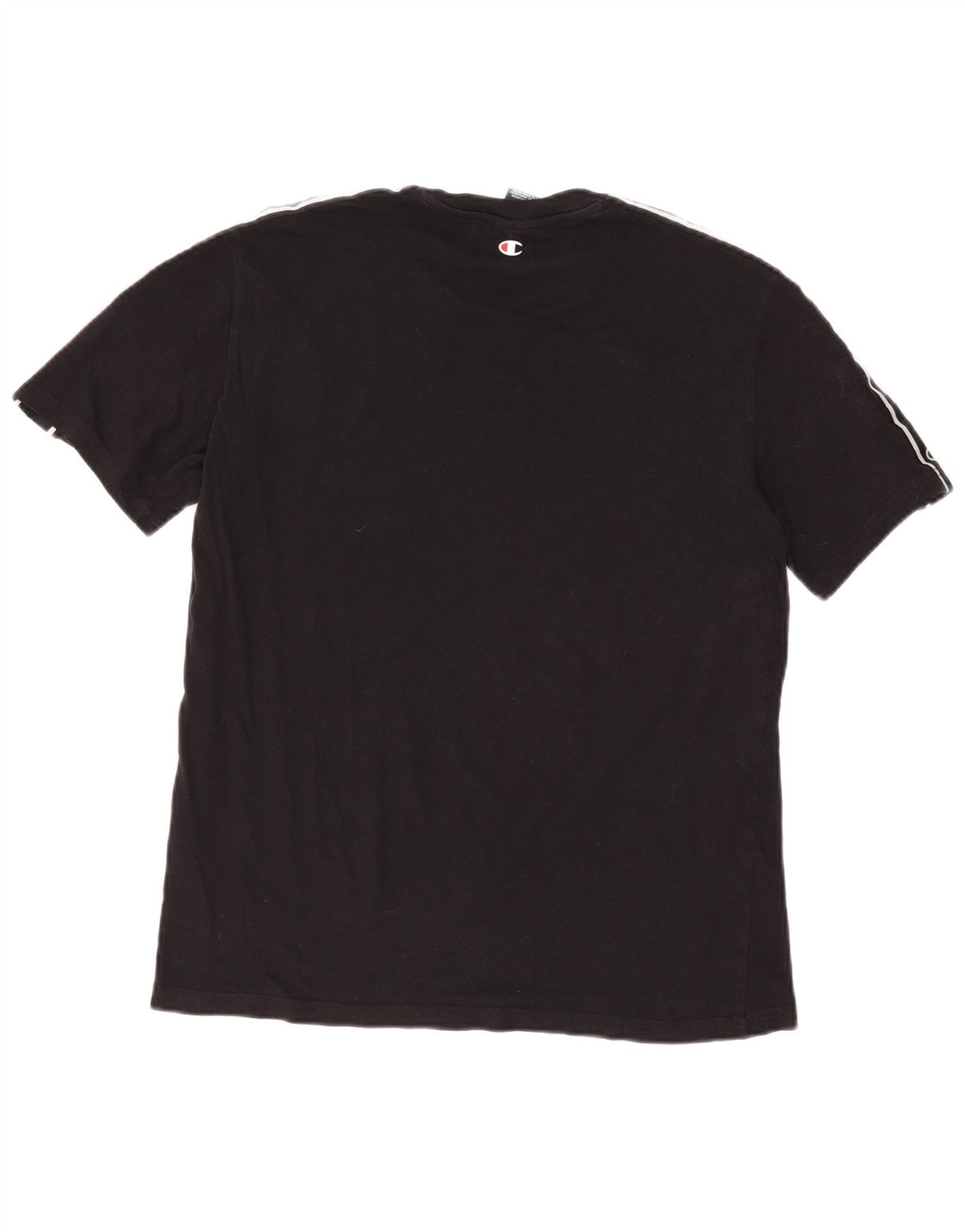 Champion Damen Kurzarm-T-Shirt mit Grafik, UK 14, mittelschwarz