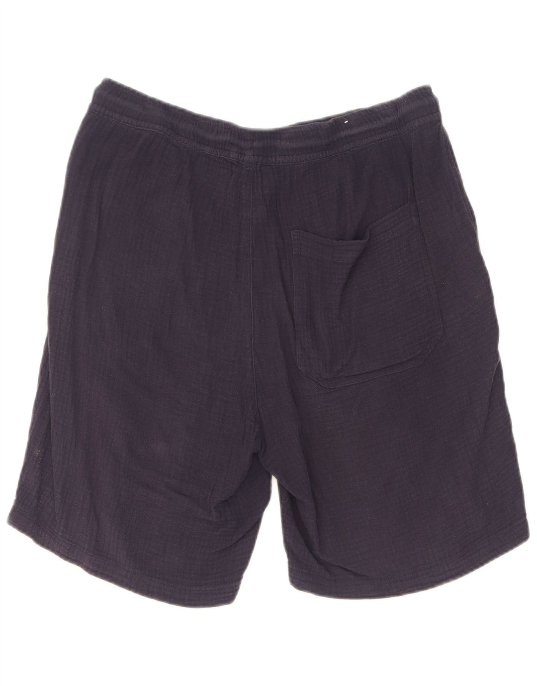 Zara Herren-Sportshorts aus mittelblauer Baumwolle in Marineblau