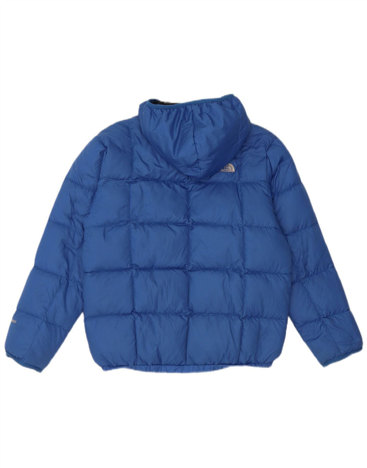 The North Face Wendbare wattierte Jacke mit Kapuze für Jungen, 12–13 Jahre, Größe L, Blau