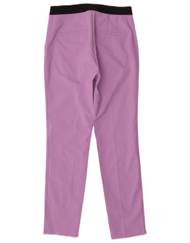 Slim-Anzughose für Damen von Zara, Größe S, W27, L27, Lila, Polyester