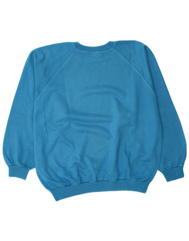 Parmalat Herren-Sweatshirt mit Grafik, groß, aus blauer Baumwolle