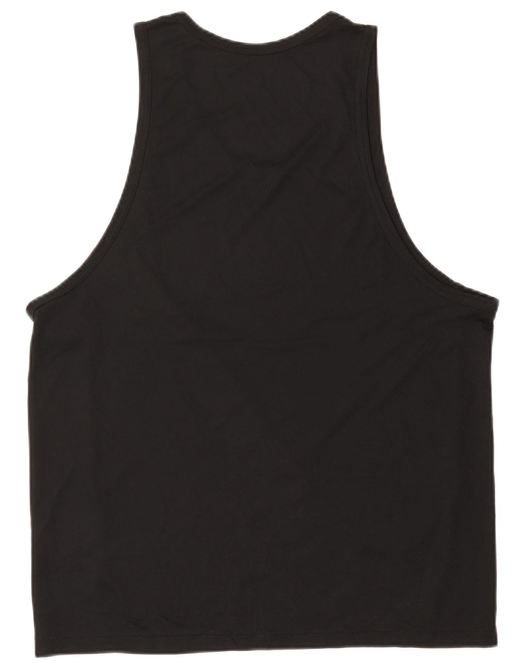 Nike Herren Dri Fit Grafik-Weste-Oberteil, Mittelschwarzes Polyester