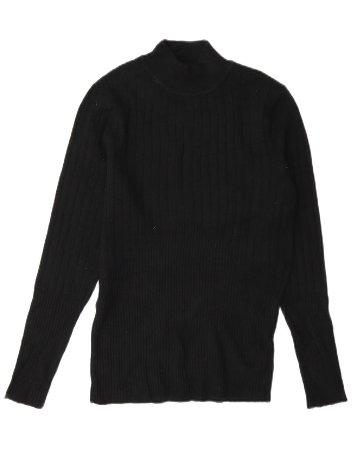 Marks & Spencer Damen-Pullover mit Rollkragen, Gr. 12, mittelschwarz