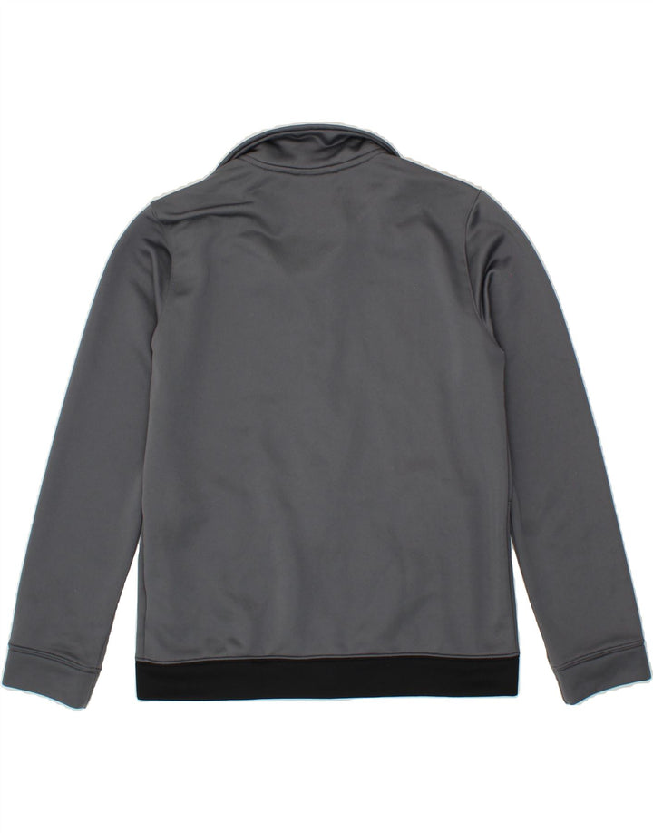 NIKE Boys Tracksuit Top Jacket 13-14 Years XL Grey Colourblock Polyester Vintage Nike and Second-Hand Nike from Messina Hembry 