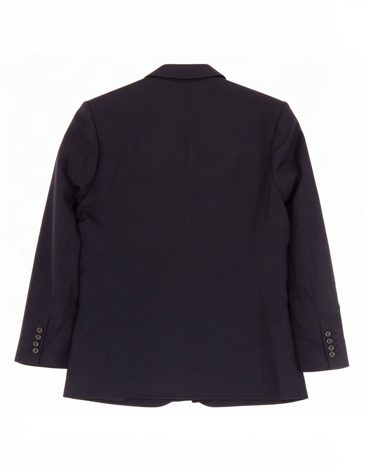 Marks & Spencer Herren-Blazer mit 2 Knöpfen, UK 40, mittelmarineblaue Wolle