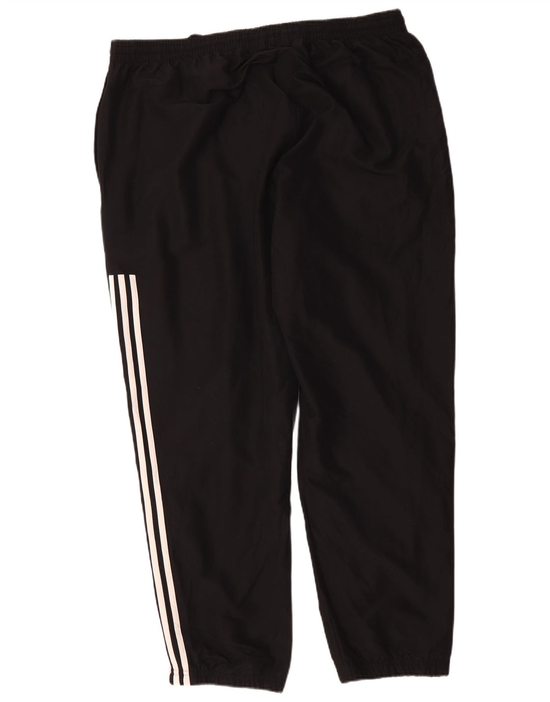 Adidas Herren-Trainingshose 2XL, schwarzes Colourblock-Polyester