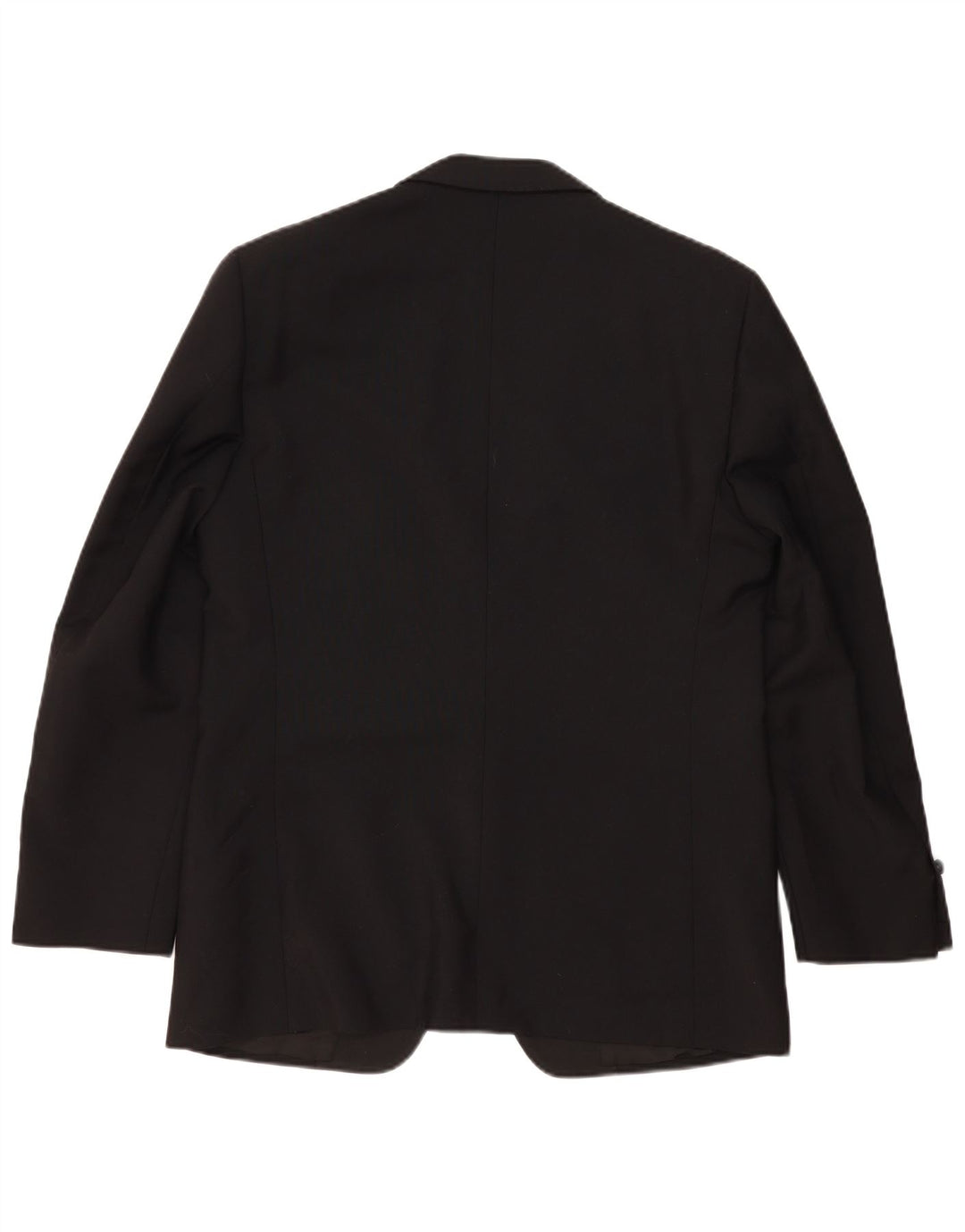 Gemelli Herren-Blazer mit 1 Knopf, UK 42, XL, schwarze Wolle
