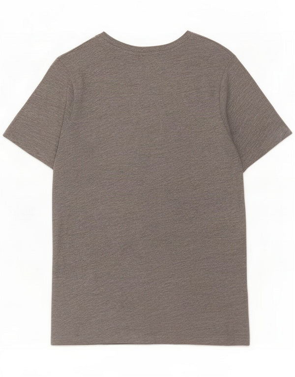 Jack & Jones Grafik-T-Shirt für Jungen, 13–14 Jahre, grau gefleckte Baumwolle