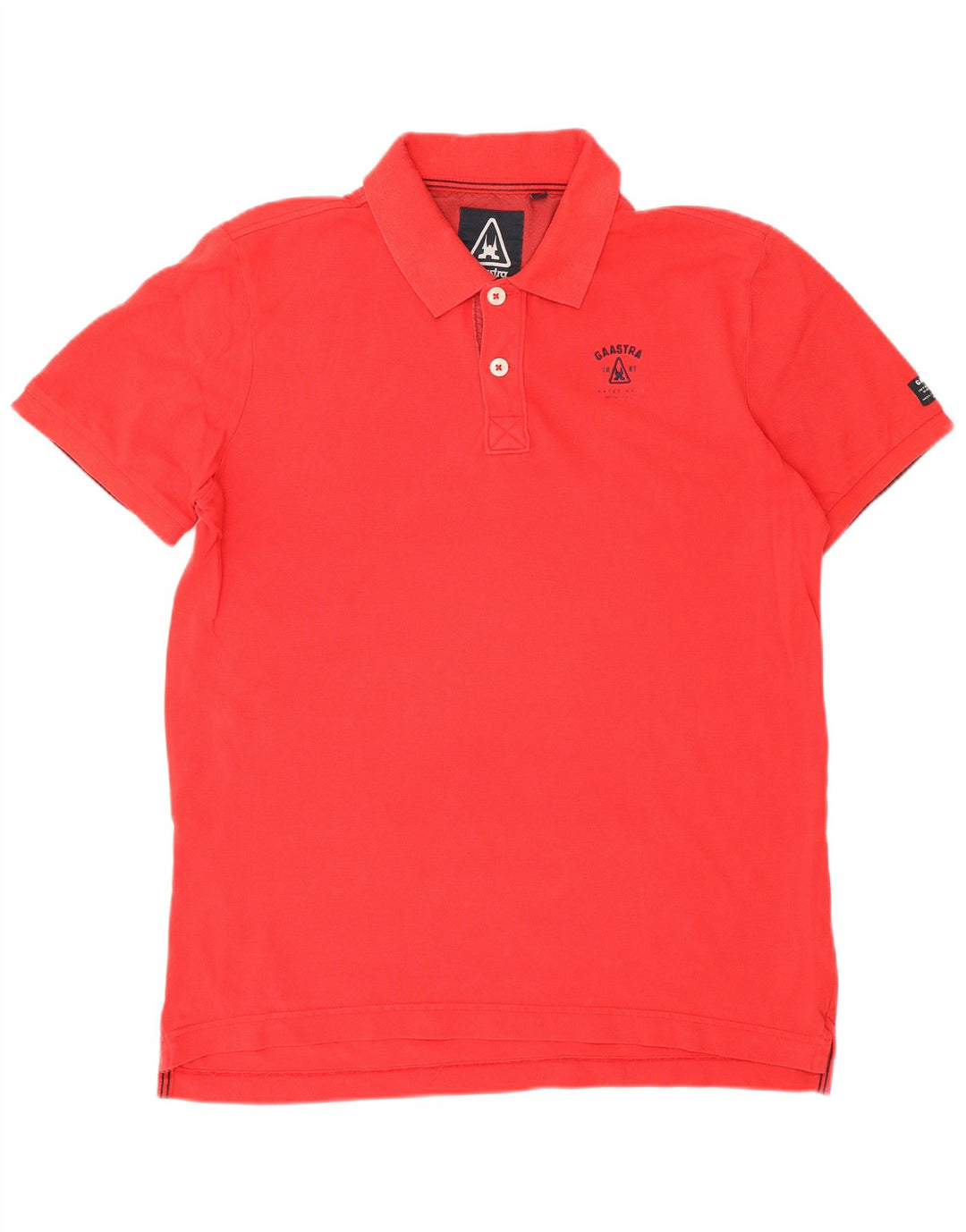 Gaastra Herren-Poloshirt aus mittelroter Baumwolle