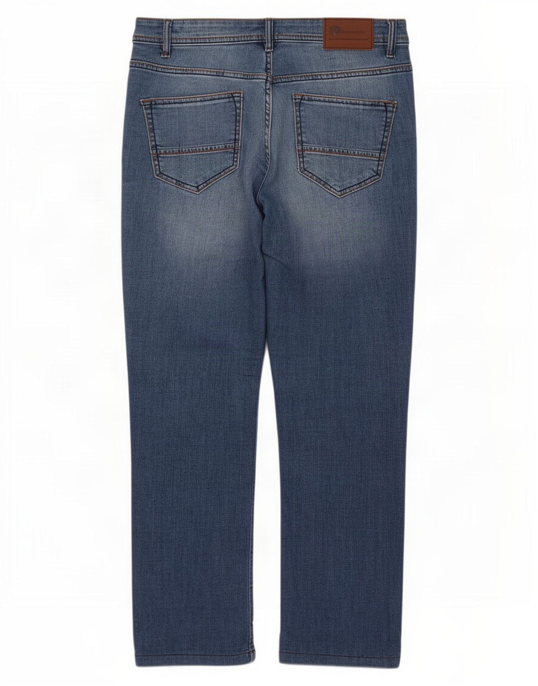 Dack's Herren Straight Jeans IT 46 Small W30 L28 Blaue Baumwolle