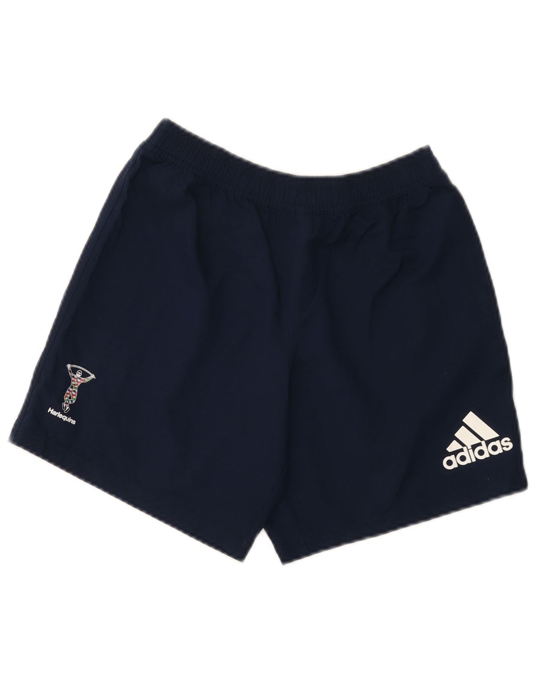 Adidas Herren Sportshorts mit Grafik, Größe S, Marineblau, Polyester