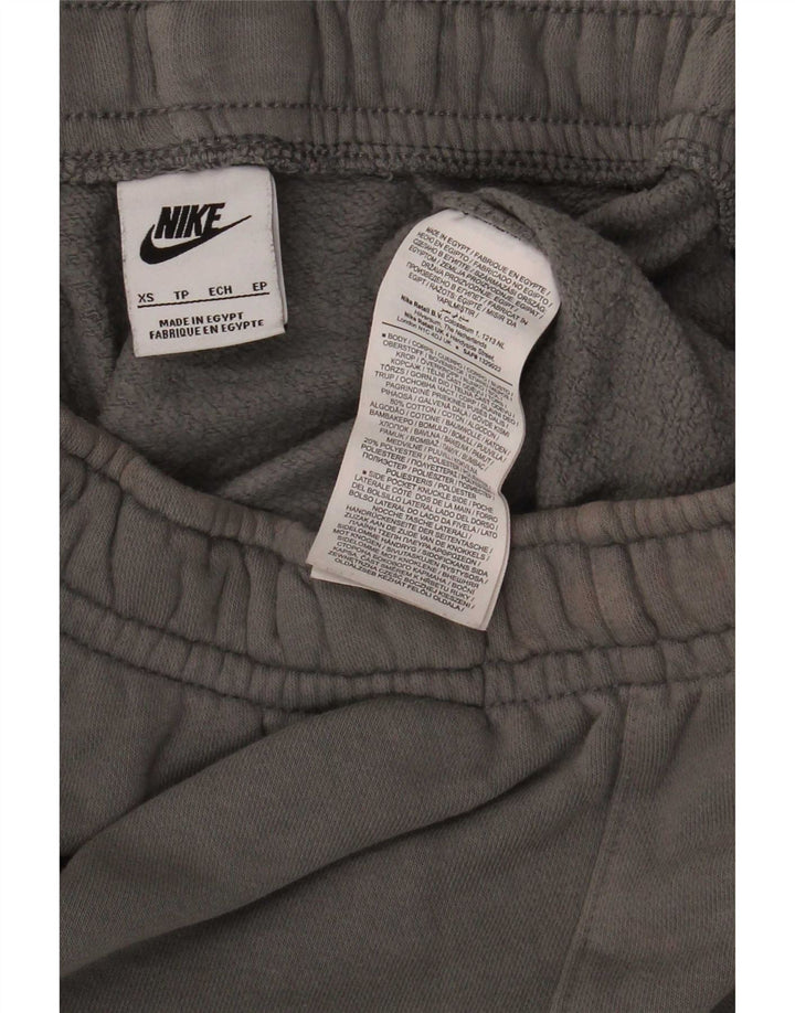 Nike Herren-Trainingshose, Jogginghose, XS, graue Baumwolle