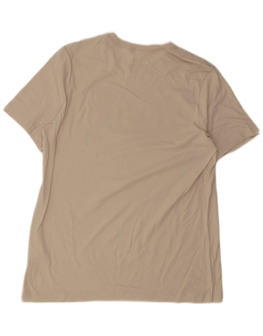 Nike Herren-T-Shirt mit Grafik, Größe L, beige, Baumwolle