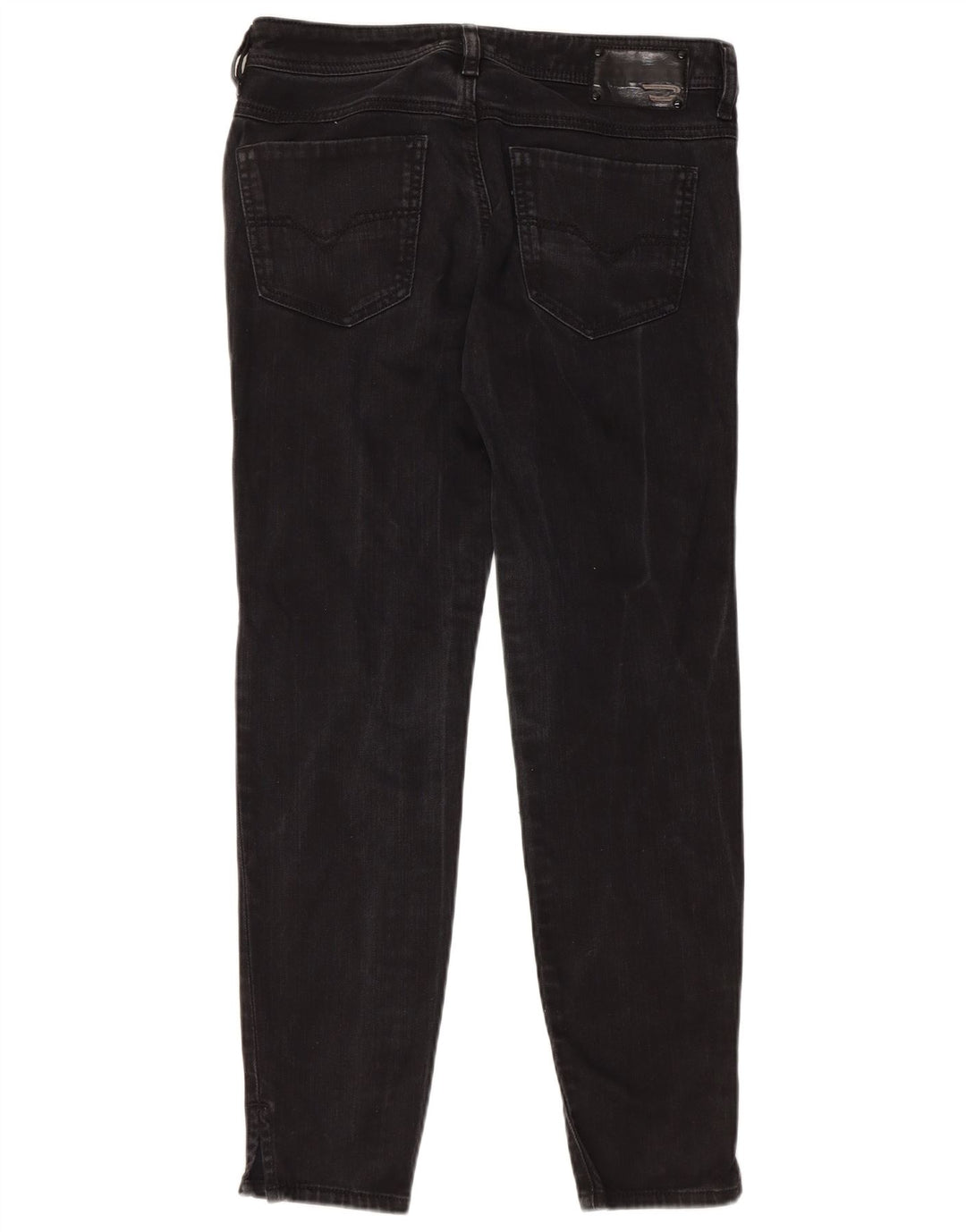 Diesel Damen Skinny Jeans W30 L28 Graue Baumwolle