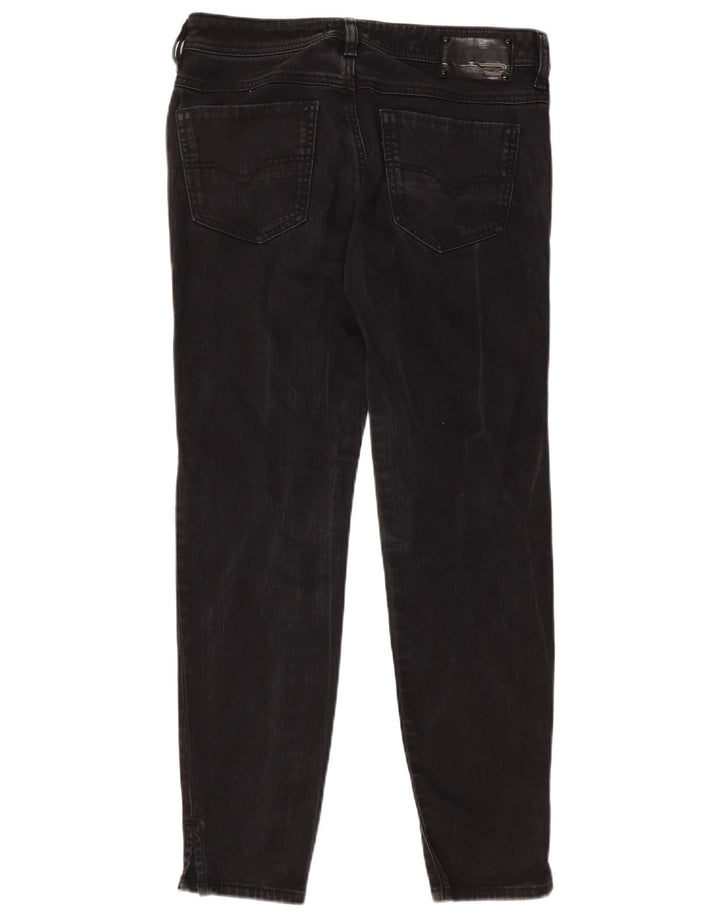 Diesel Damen Skinny Jeans W30 L28 Graue Baumwolle