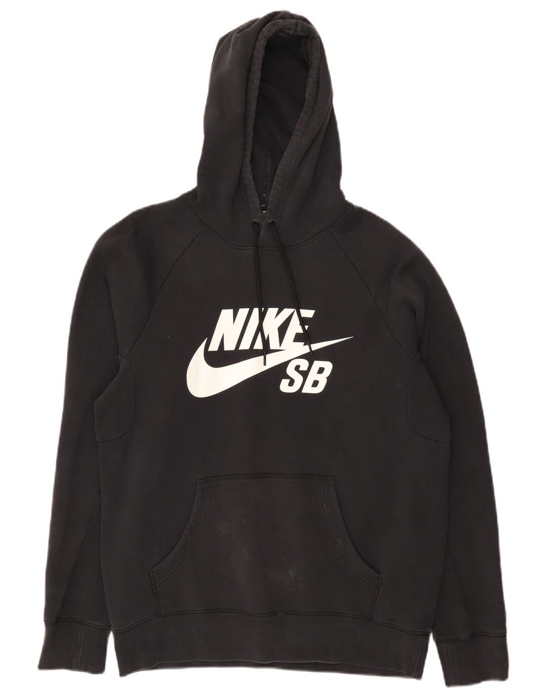 Nike Herren-Kapuzenpullover mit Grafik, Größe S, Schwarz, Baumwolle
