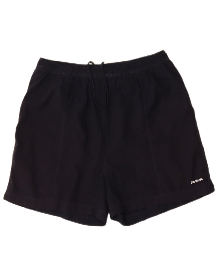 Reebok Herren Sportshorts XL Schwarz Polyester