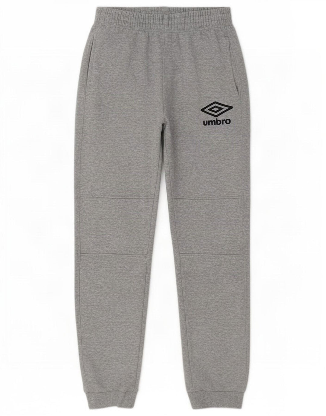 Umbro Herren-Trainingshose, Jogginghose, mittelgrau gefleckte Baumwolle