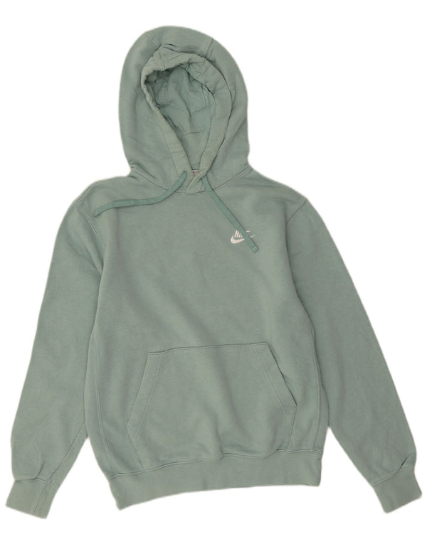 Nike Damen-Kapuzenpullover in Übergröße, Gr. 10, Größe S, Grün, Baumwolle