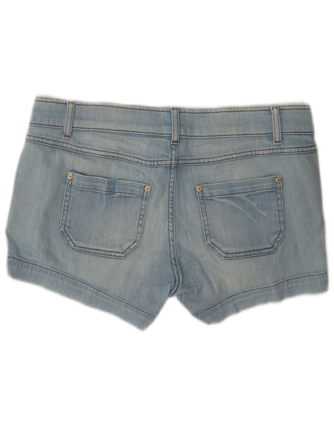 Benetton Damen Jeansshorts W32 Large Blau