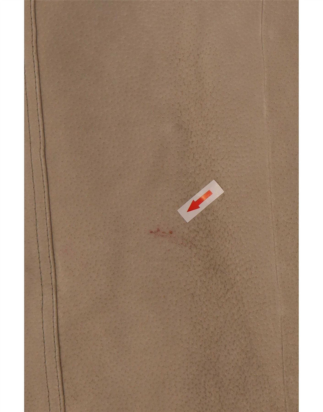 M. Flues Herren Overshirt Wildlederhemd Großes Beige Leder
