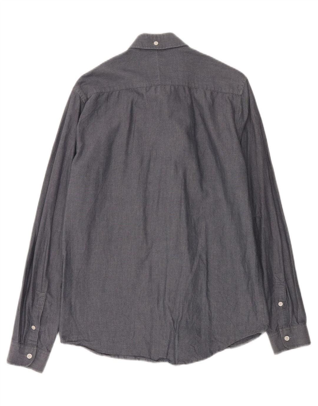 Cheap Monday Herrenhemd aus mittelgrauer Baumwolle