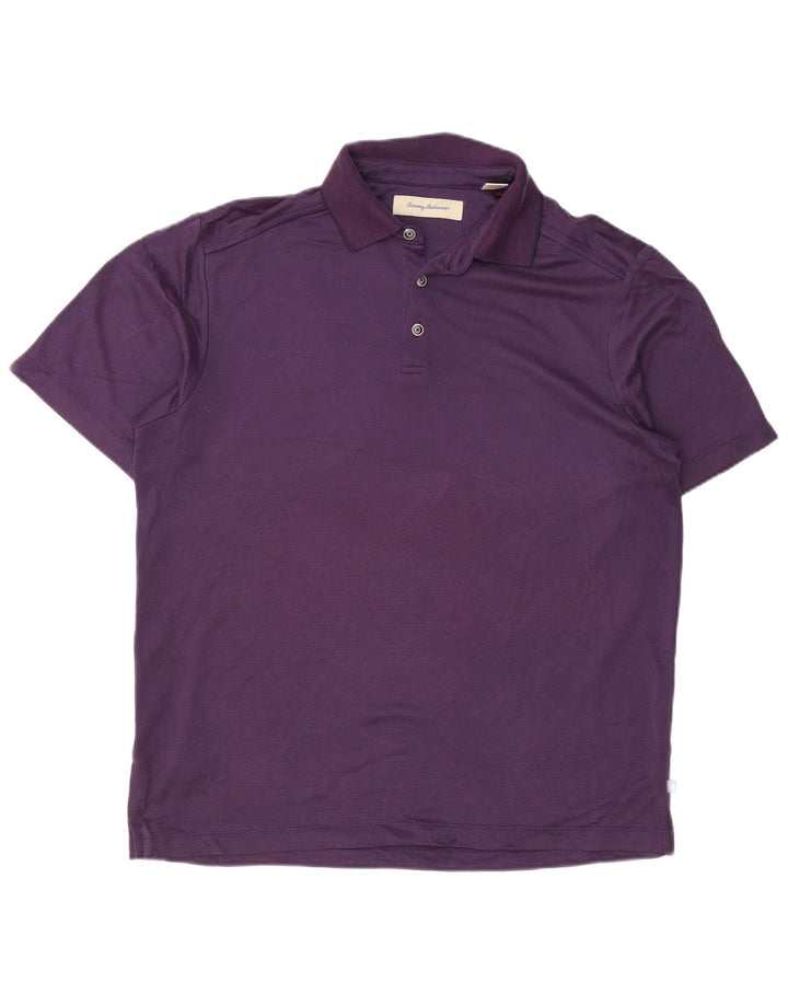 TOMMY BAHAMA Herren Poloshirt Medium Lila Modal