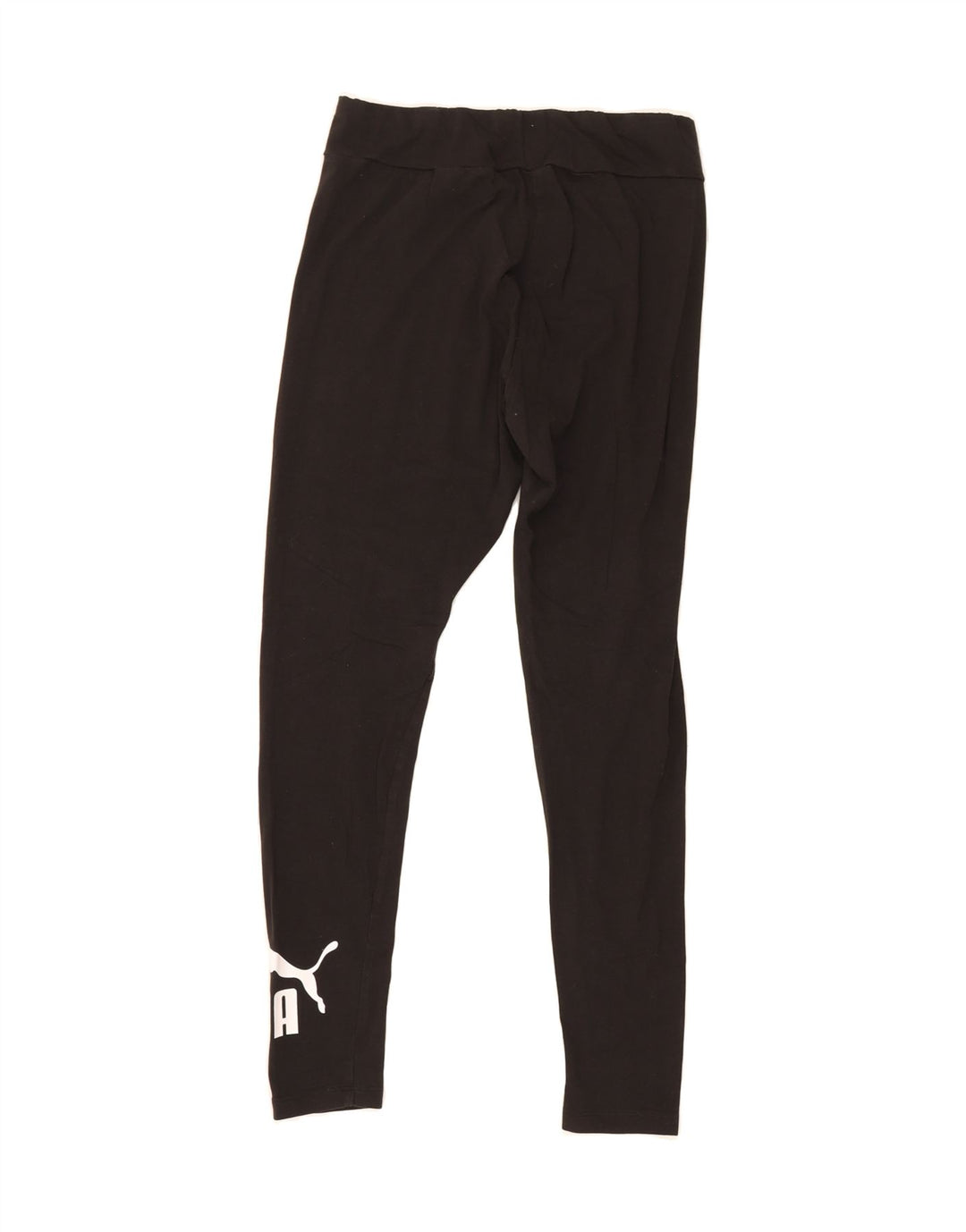 PUMA Womens Graphic Leggings UK 18 XL Black Vintage Puma and Second-Hand Puma from Messina Hembry 