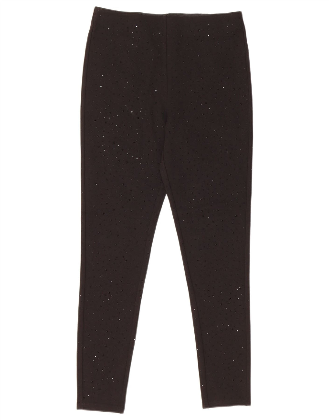 Zara Damen Leggings UK 10 Small Schwarz Viskose