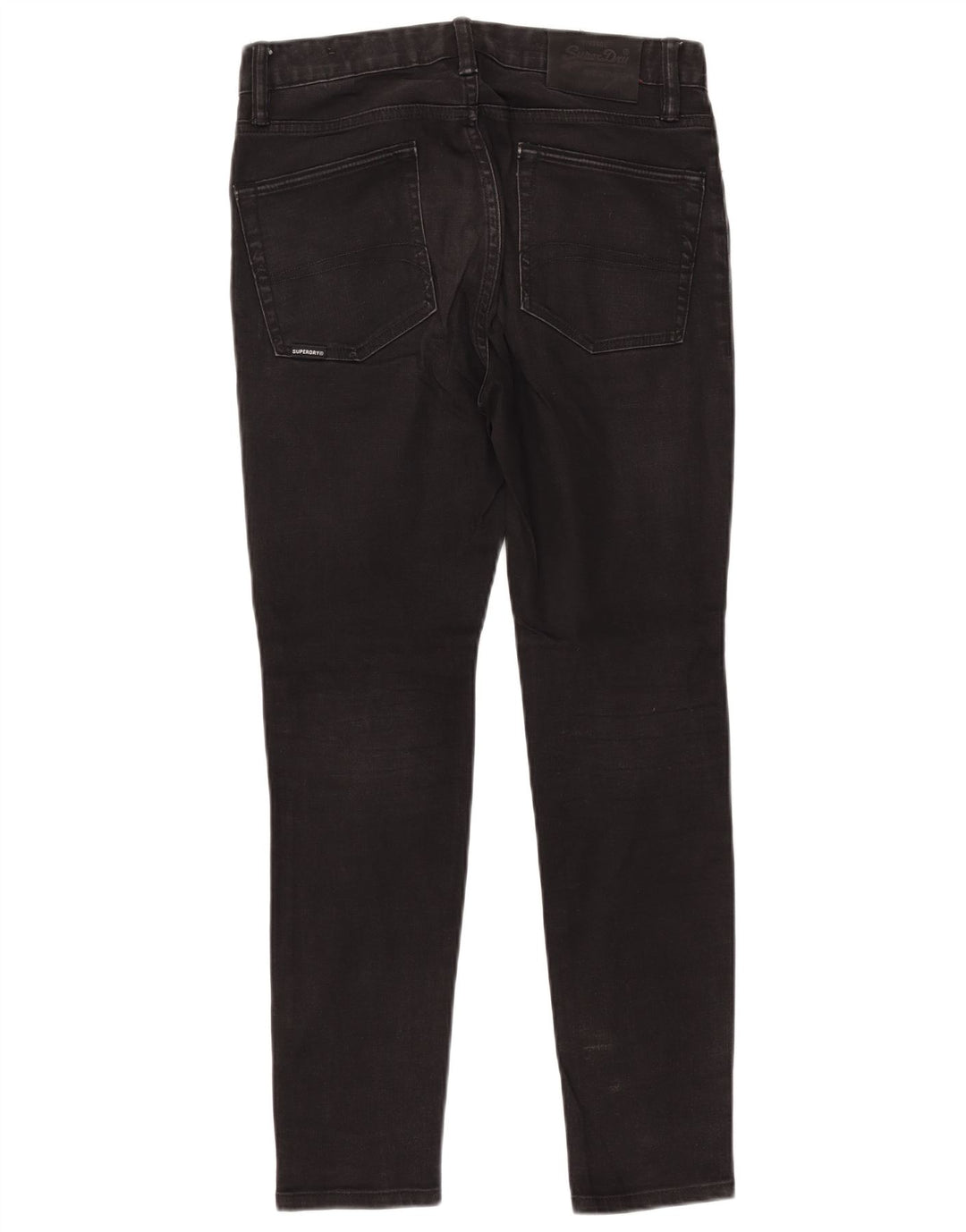 Superdry Herren Skinny Jeans W30 L30 Schwarz Baumwolle