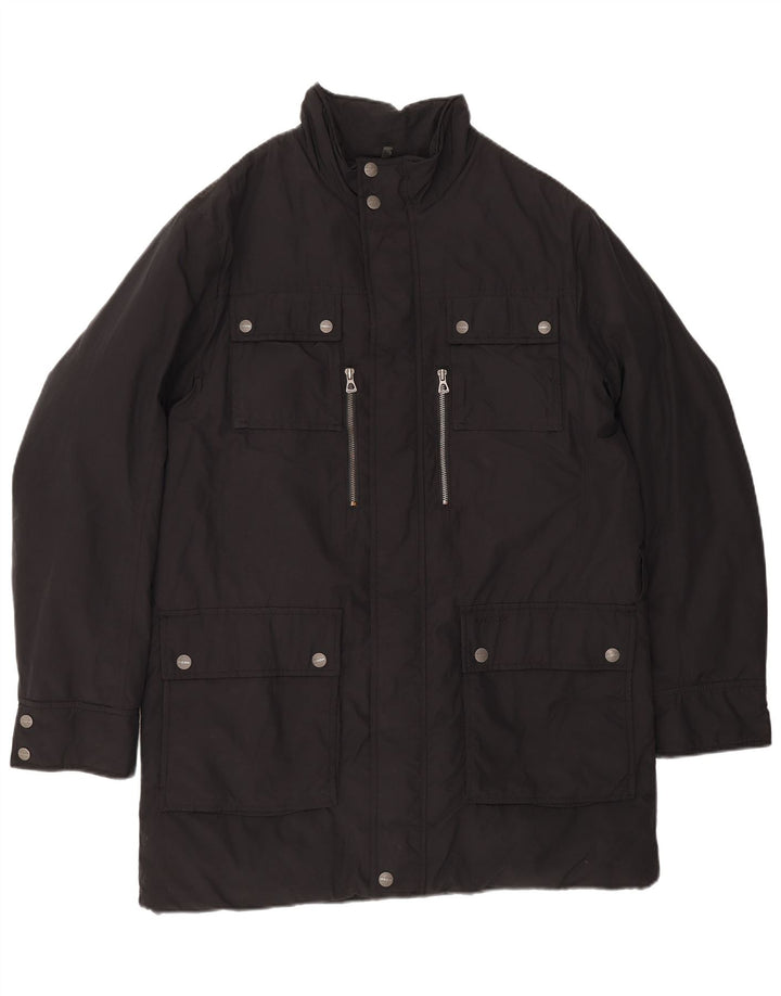 Geox Herren Utility Jacke UK 42 XL Schwarz Polyester