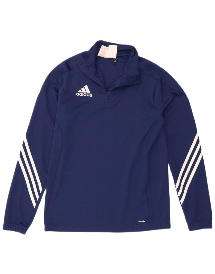 Adidas Jungen Climalite Pullover Trainingsanzug Top 13-14 Jahre XL Marineblau