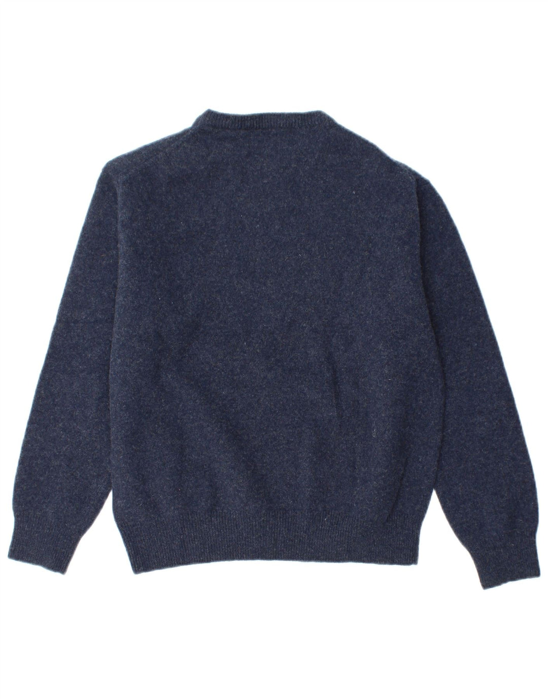 GANT Damen-Pullover mit Rundhalsausschnitt, UK 16, Größe L, marineblaue Lammwolle