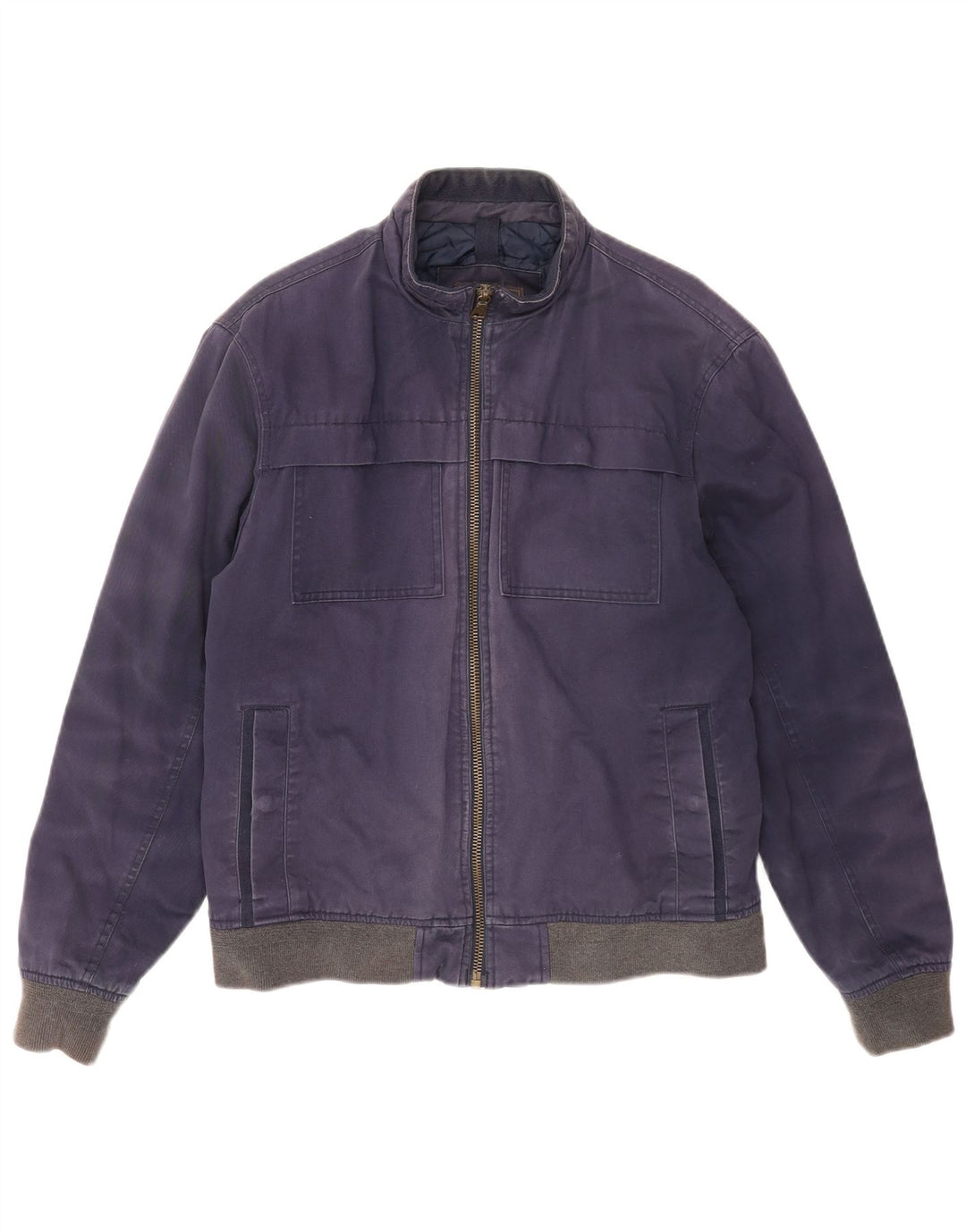 Marks & Spencer Herren Bomberjacke UK 38 Mittel Marineblau