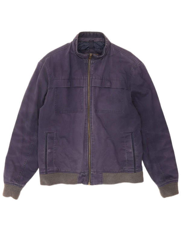 Marks & Spencer Herren Bomberjacke UK 38 Mittel Marineblau