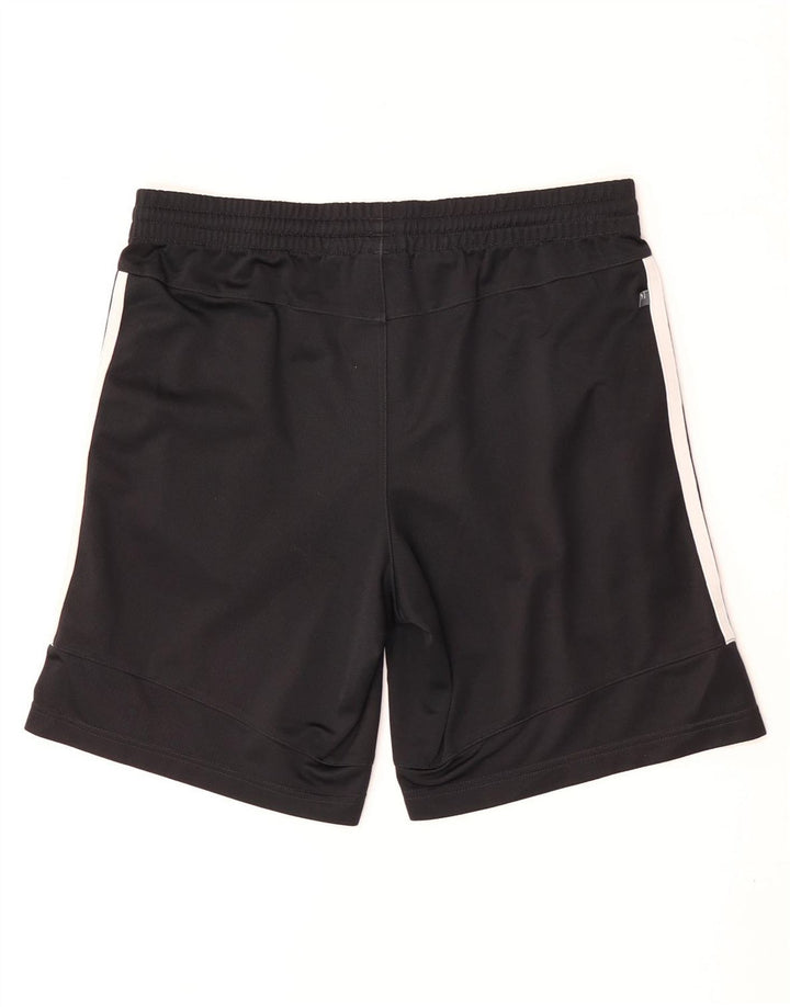 Adidas Sportshorts für Jungen, 13–14 Jahre, schwarzes Polyester