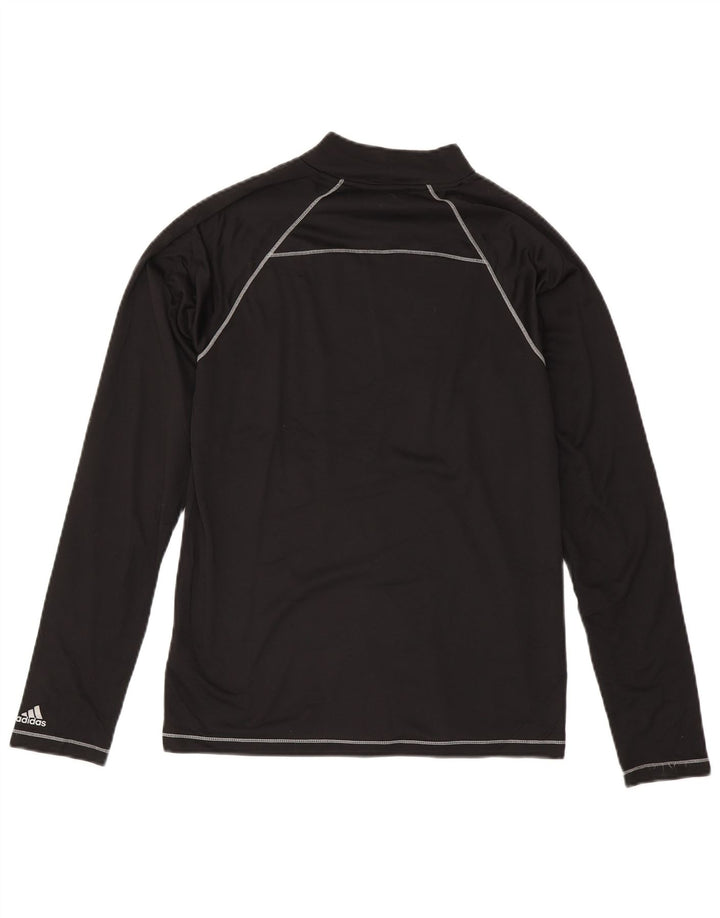 Adidas Herren Top Langarm Small Schwarz Polyester Sport