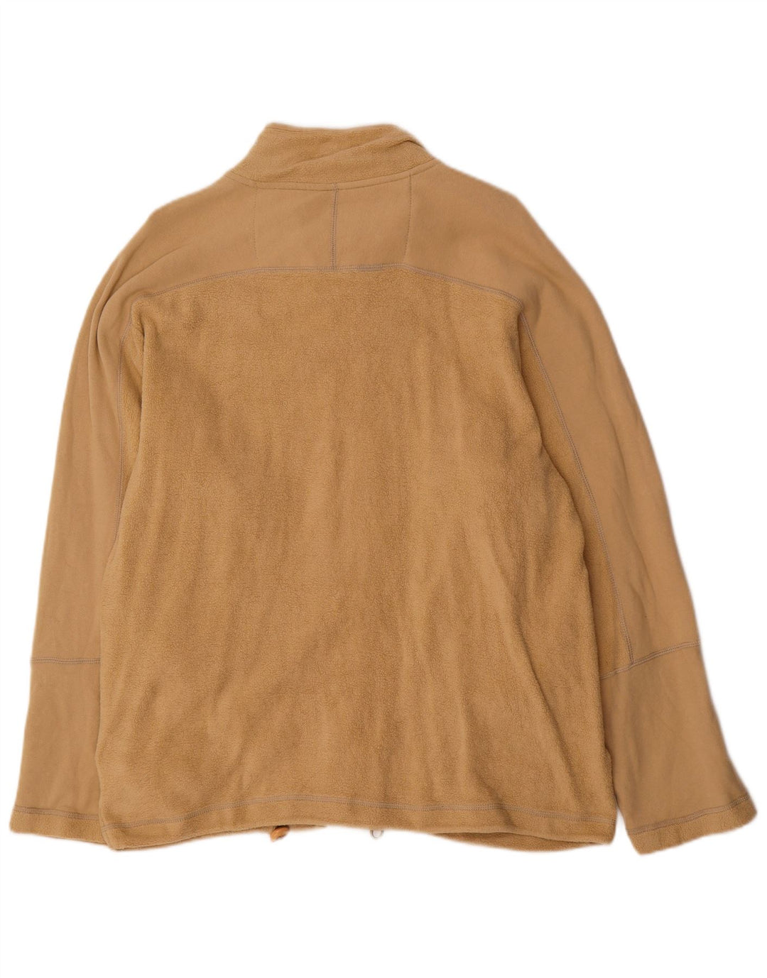 Champion Herren-Fleece-Trainingsanzug-Top-Jacke, mittelbeige Baumwolle