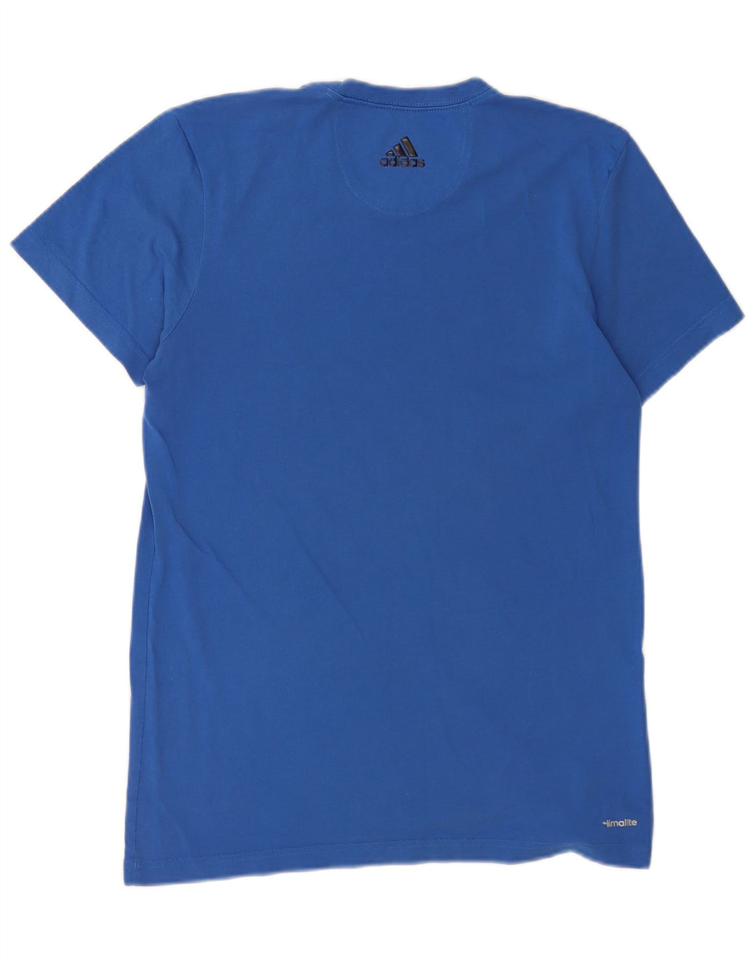 Adidas Herren Climalite Graphic T-Shirt Top Mittelblau
