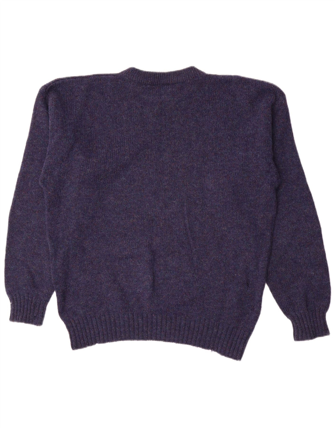 C&A Herren-Pullover mit Rundhalsausschnitt, mittlere marineblaue Wolle